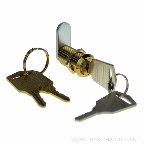 Brass mini mailbox cam lock